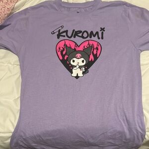 Kuromi Graphic T-Shirt in Purple